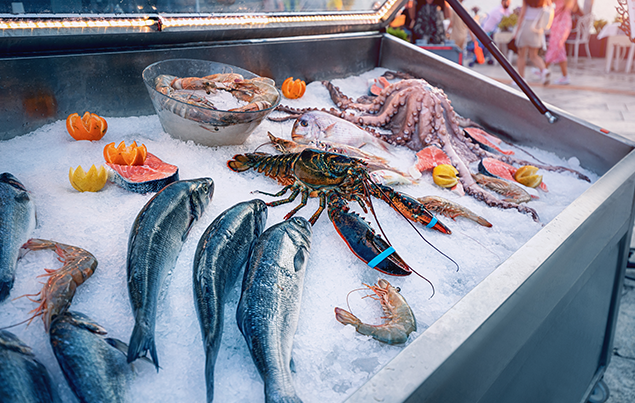 Marchés aux poissons animés